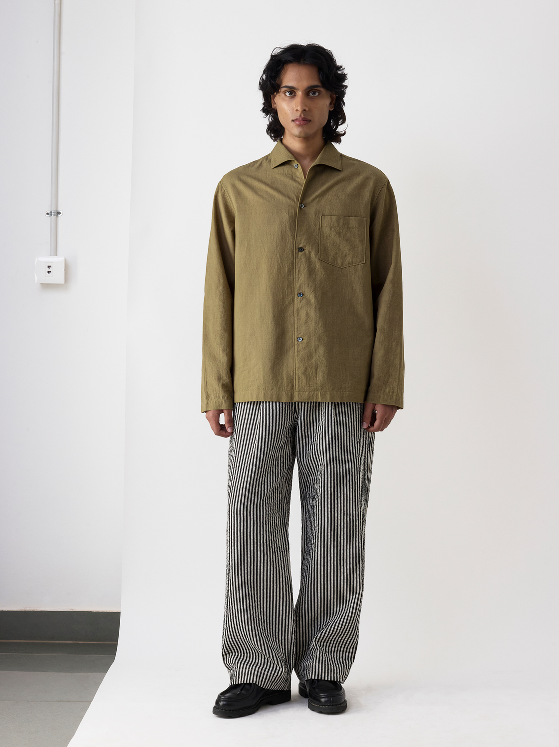 IT.024.14.99 HANDWOVEN EASY SHIRT