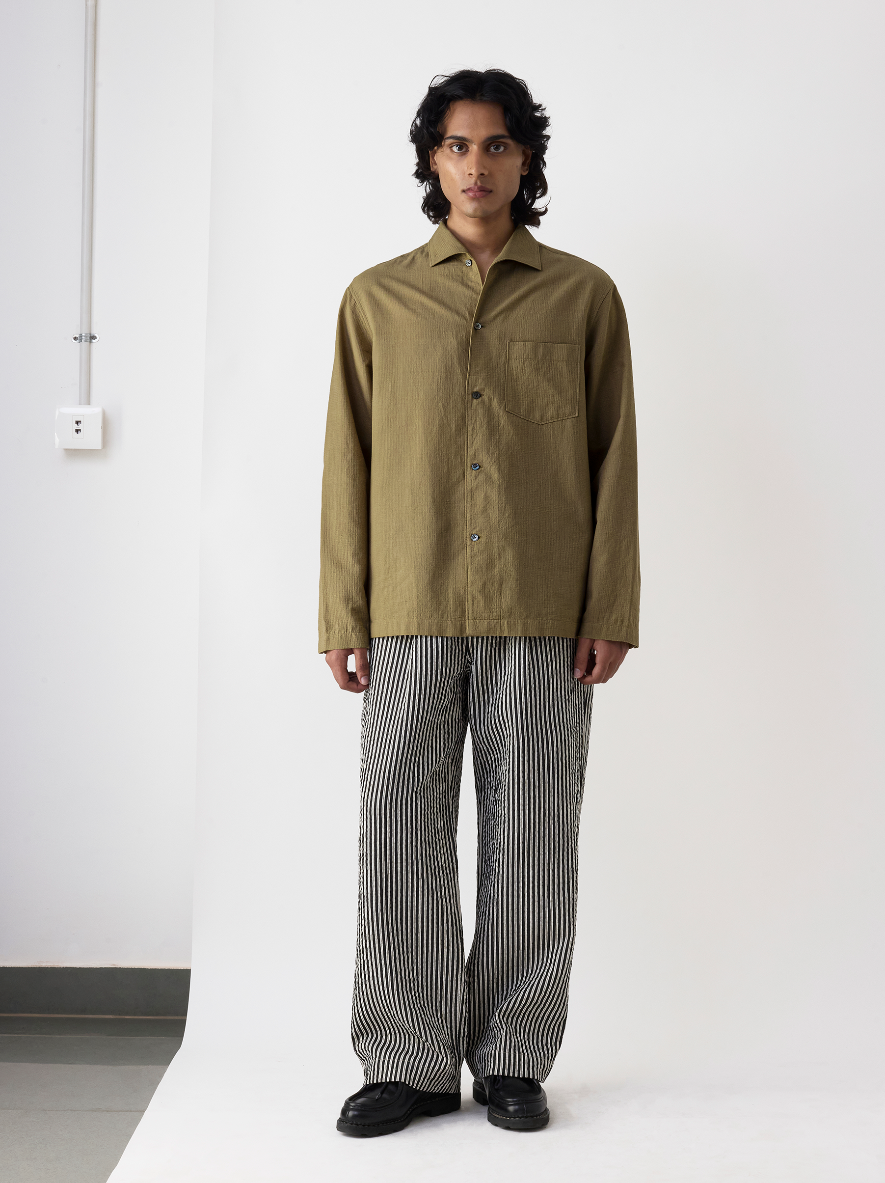 IT.024.14.99 HANDWOVEN EASY SHIRT