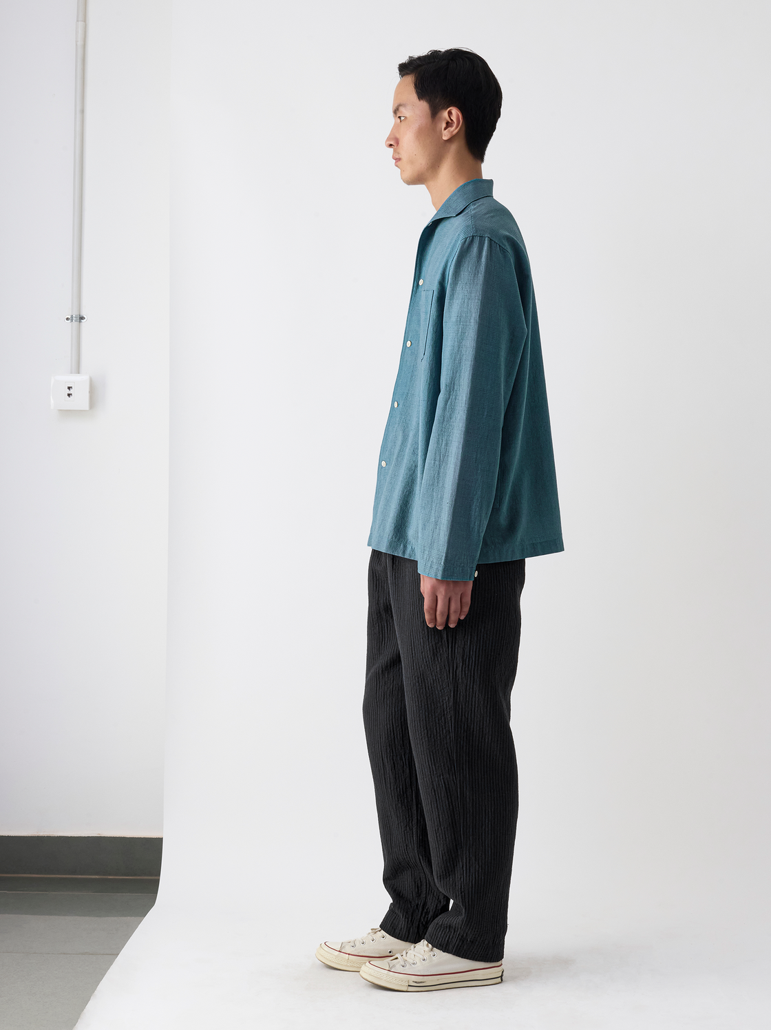 IT.024.14.99 HANDWOVEN EASY SHIRT