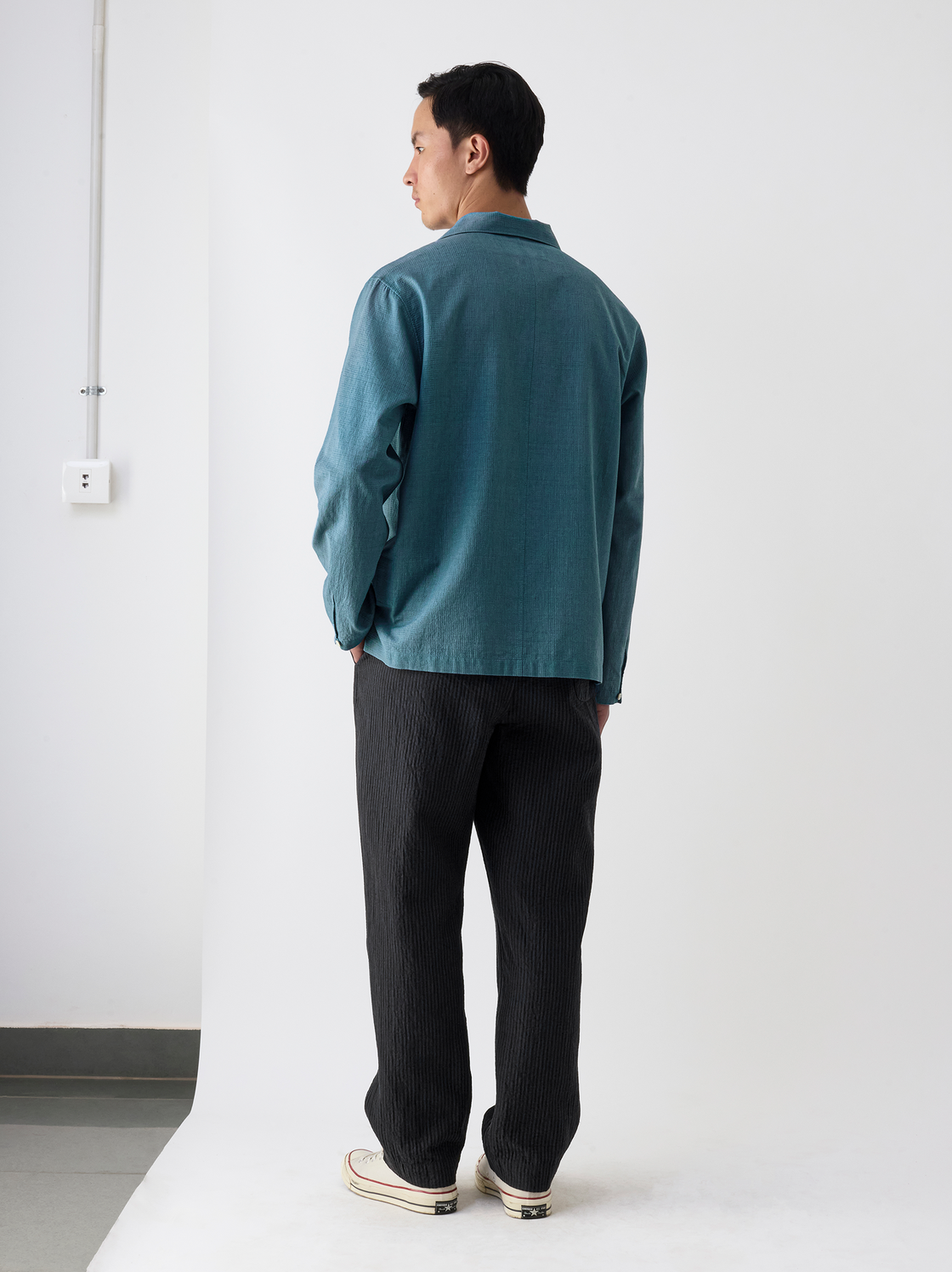 IT.024.14.99 HANDWOVEN EASY SHIRT