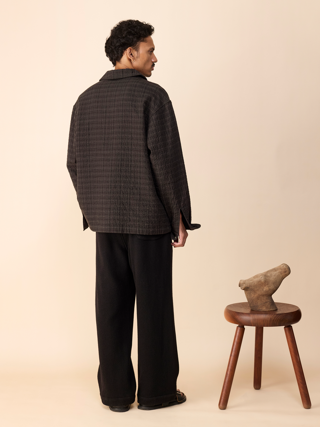 IT.024.15.128 PADDED FRONT PLACKET SHIRT