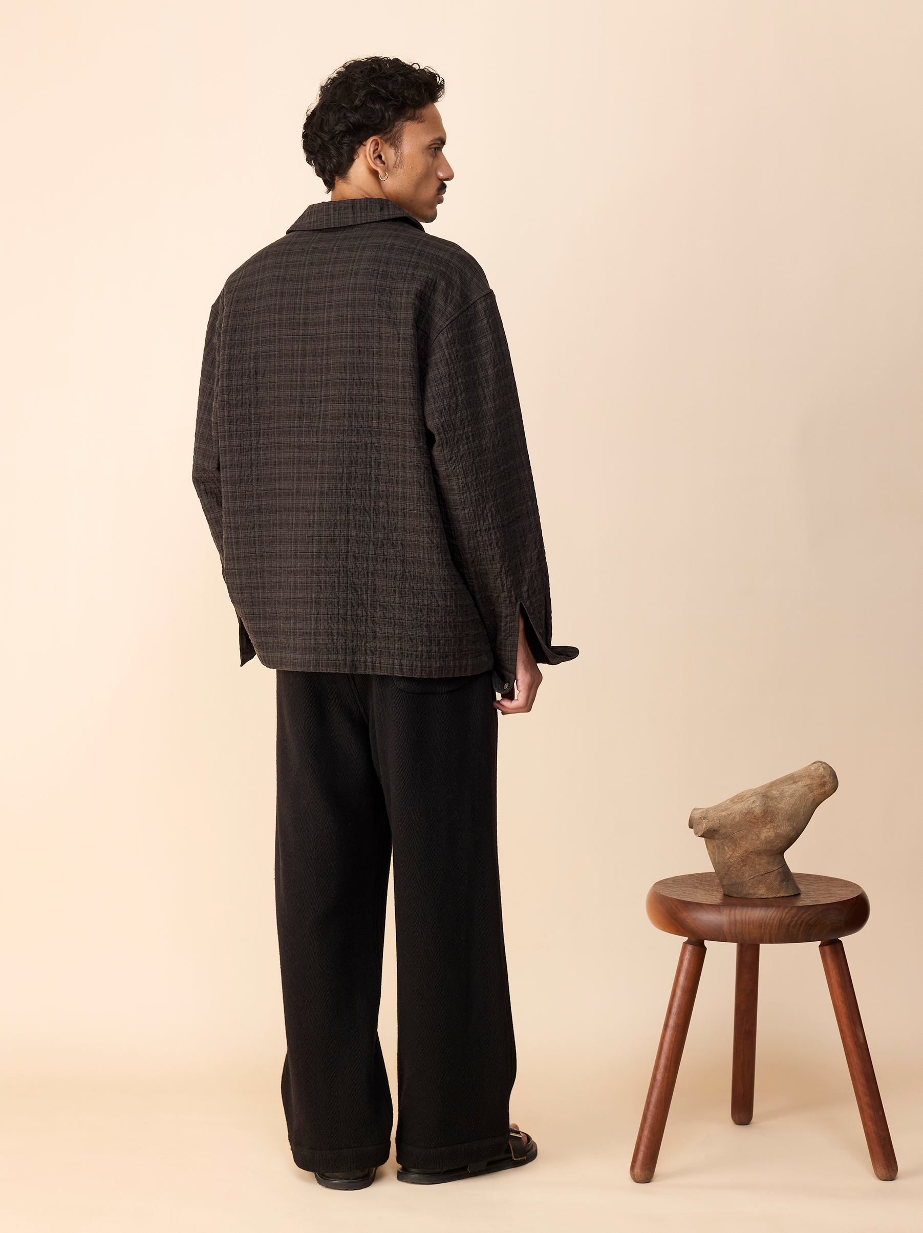 IT.024.15.128 PADDED FRONT PLACKET SHIRT