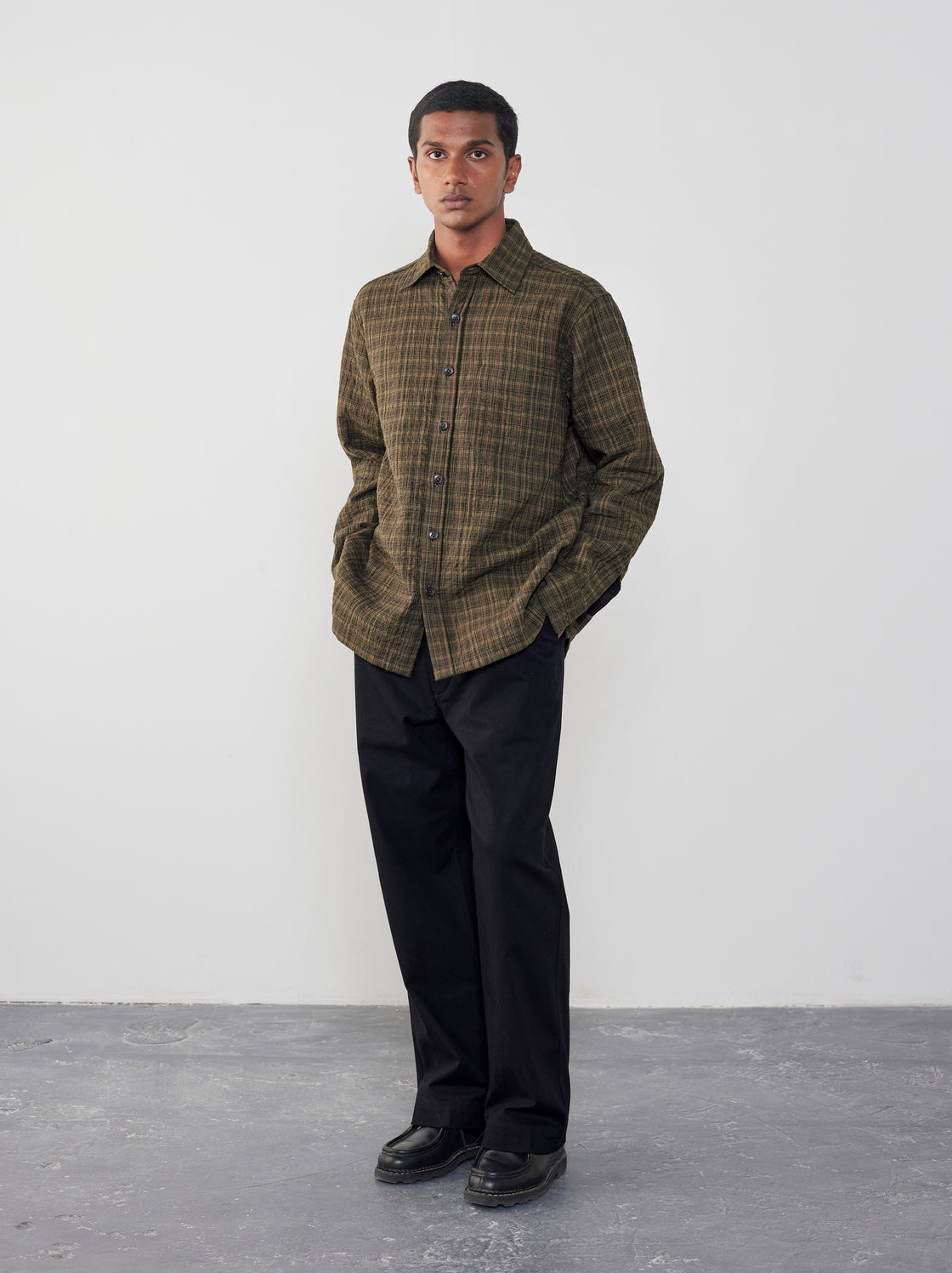 IT.EXC.23.22 OVERDYED PADDED OVERSHIRT