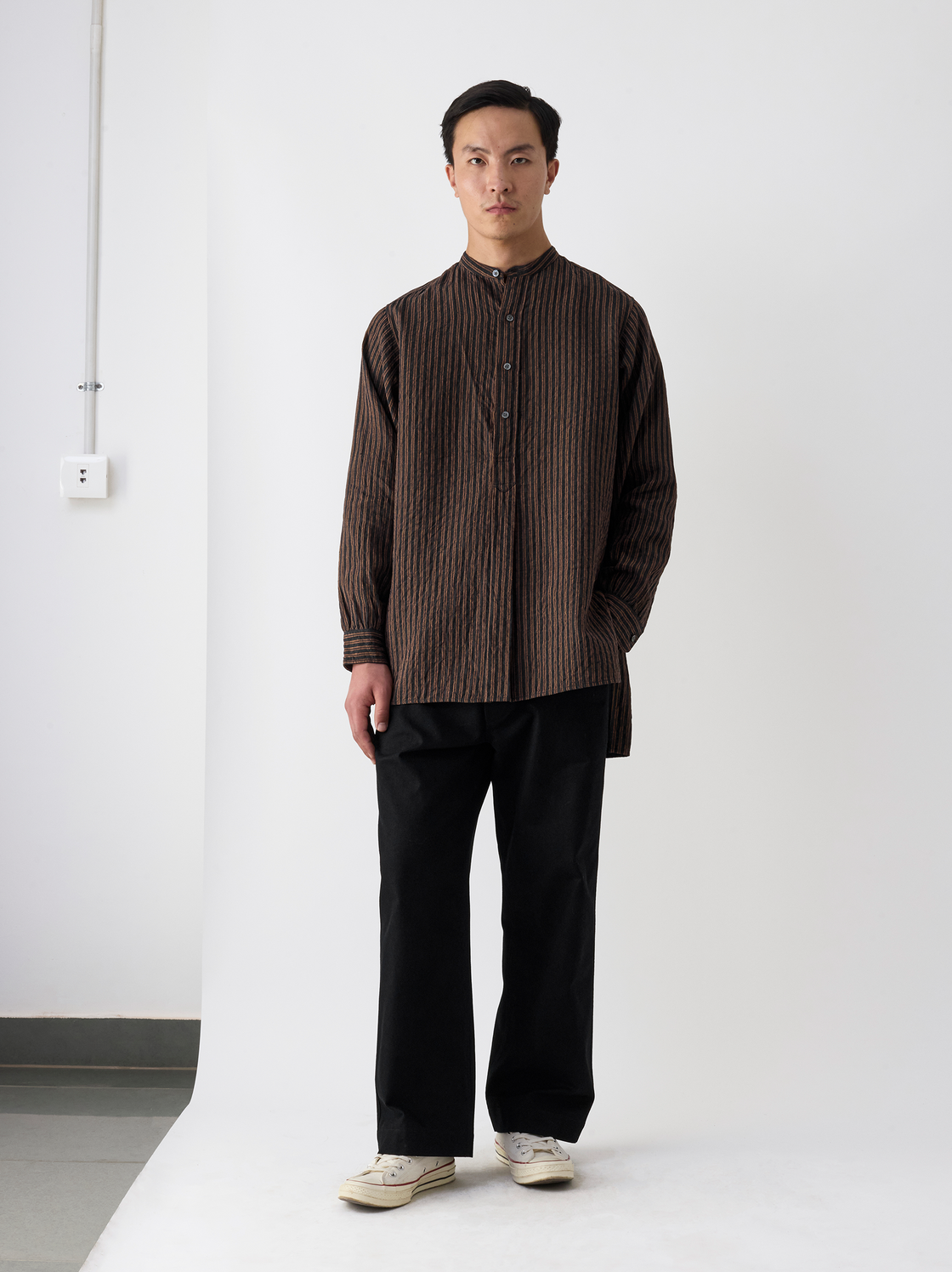 IT.EXC.24.30 LINEN LONG SHIRT