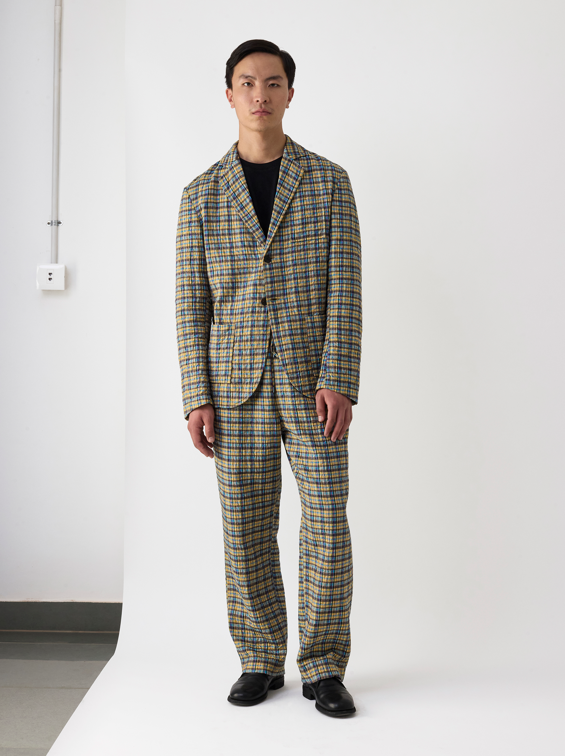 IT.024.14.88 PADDED PLAID JACKET