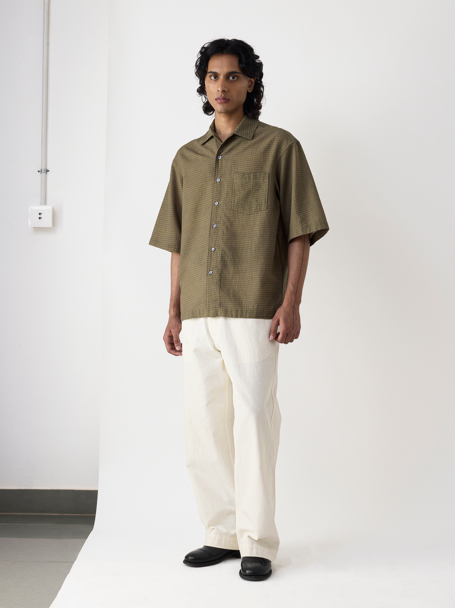 IT.024.14.109 DOT PRINT CAMP SHIRT