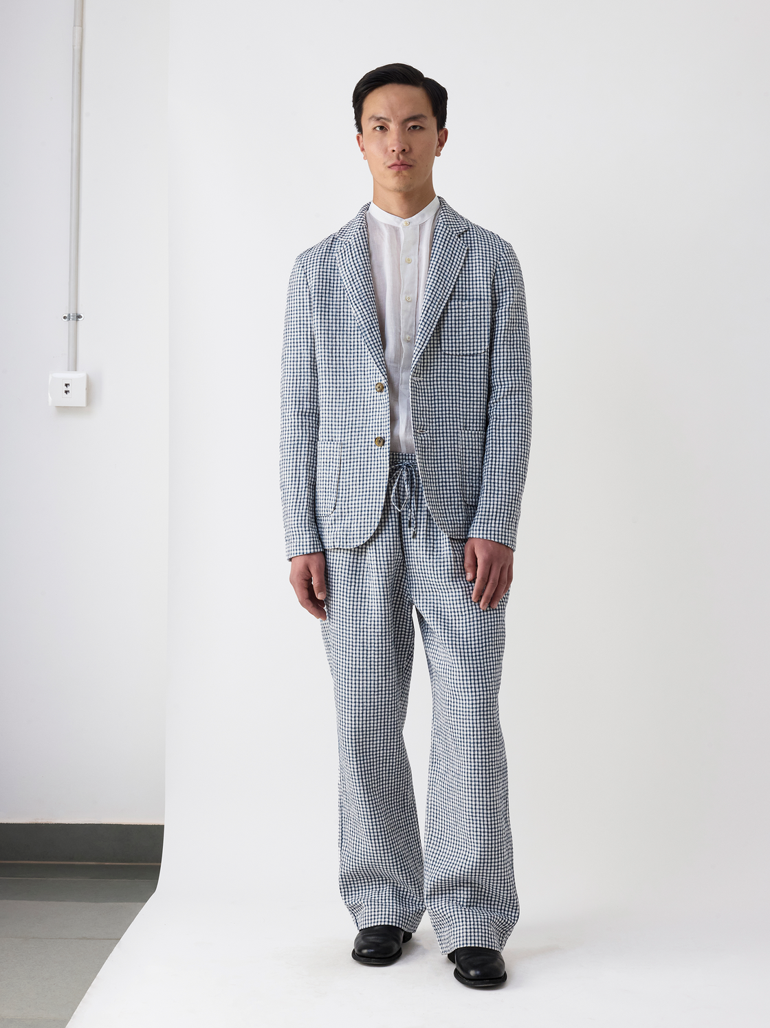 IT.EXC.24.34 LINEN CLASSIC JACKET