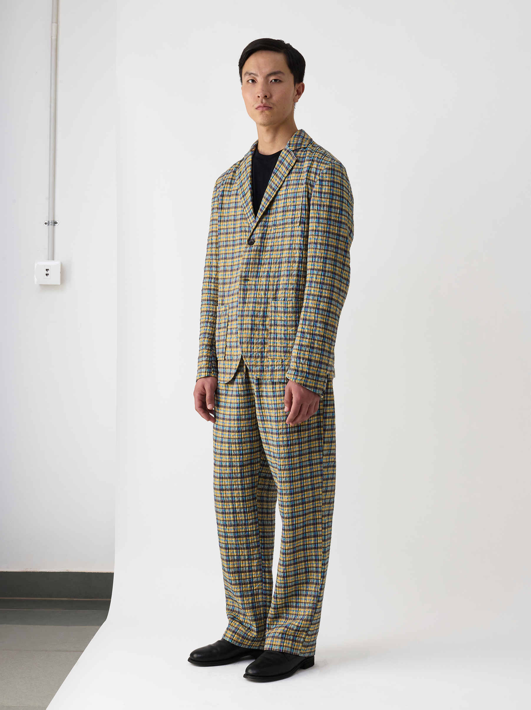 IT.024.14.88 PADDED PLAID JACKET