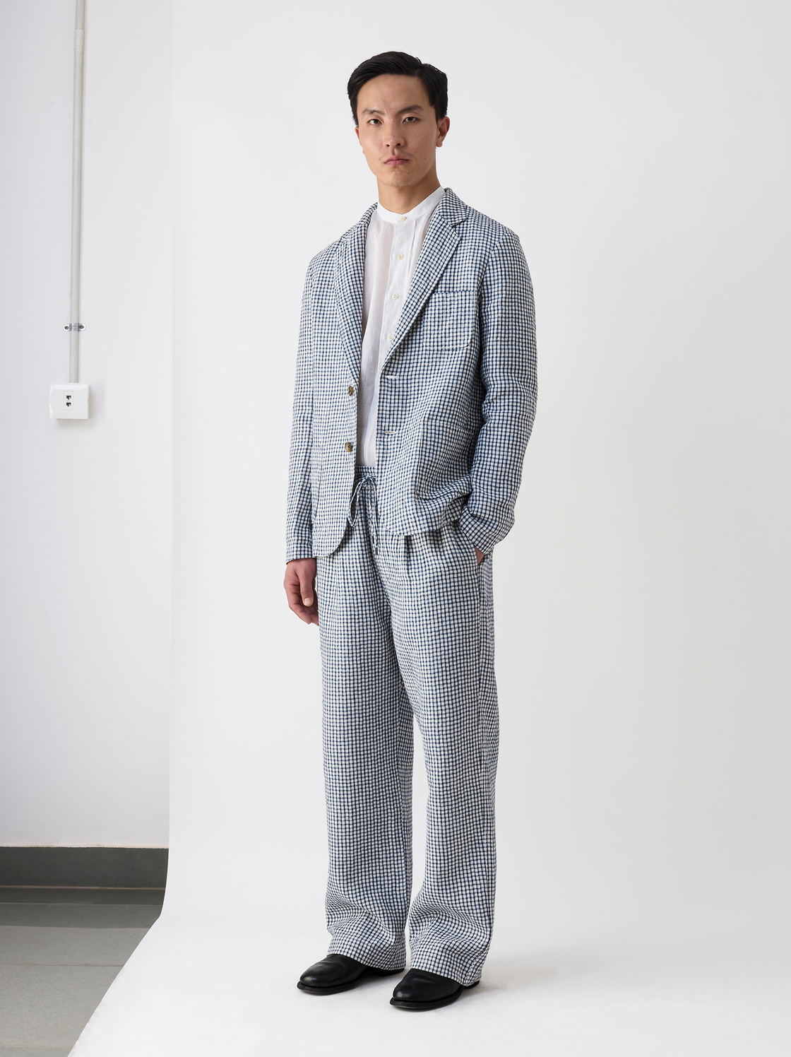 IT.EXC.24.34 LINEN CLASSIC JACKET