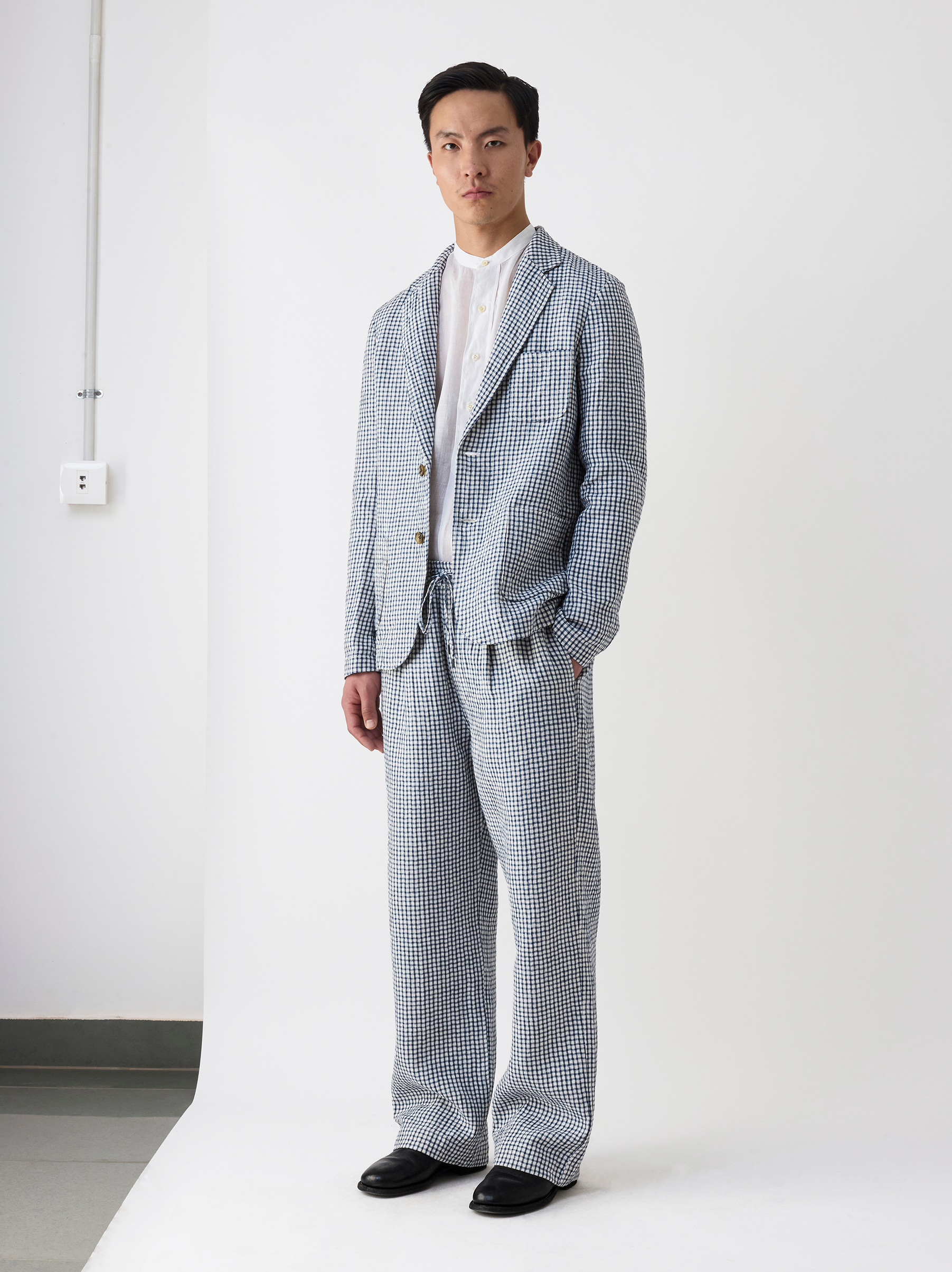 IT.EXC.24.34 LINEN CLASSIC JACKET