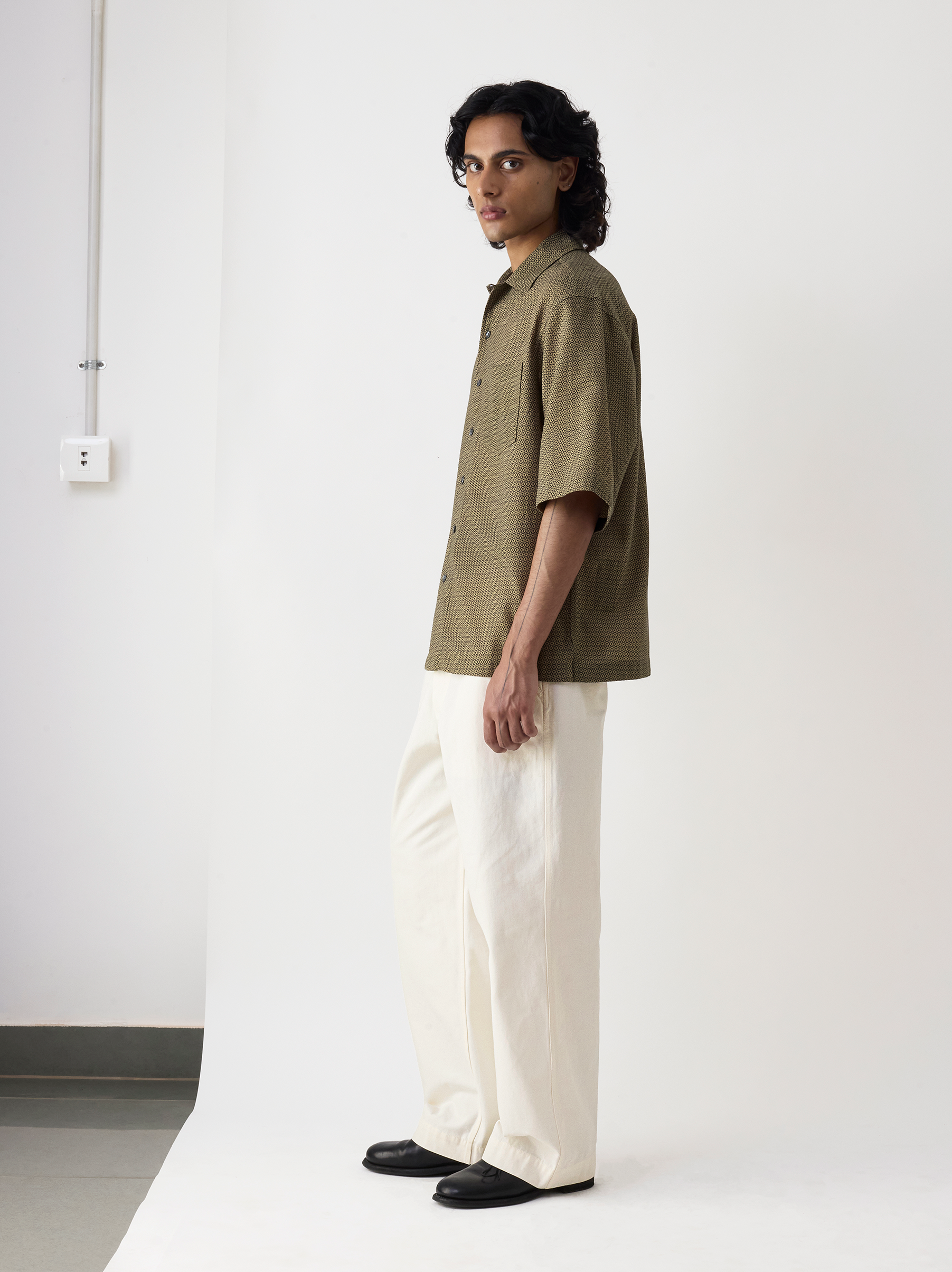 IT.024.14.109 DOT PRINT CAMP SHIRT