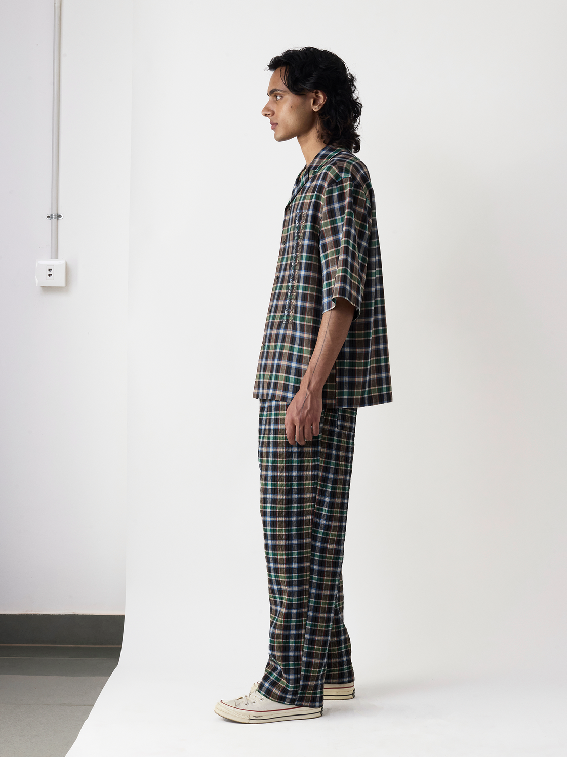 IT.024.14.92 EMBROIDERED CAMP SHIRT