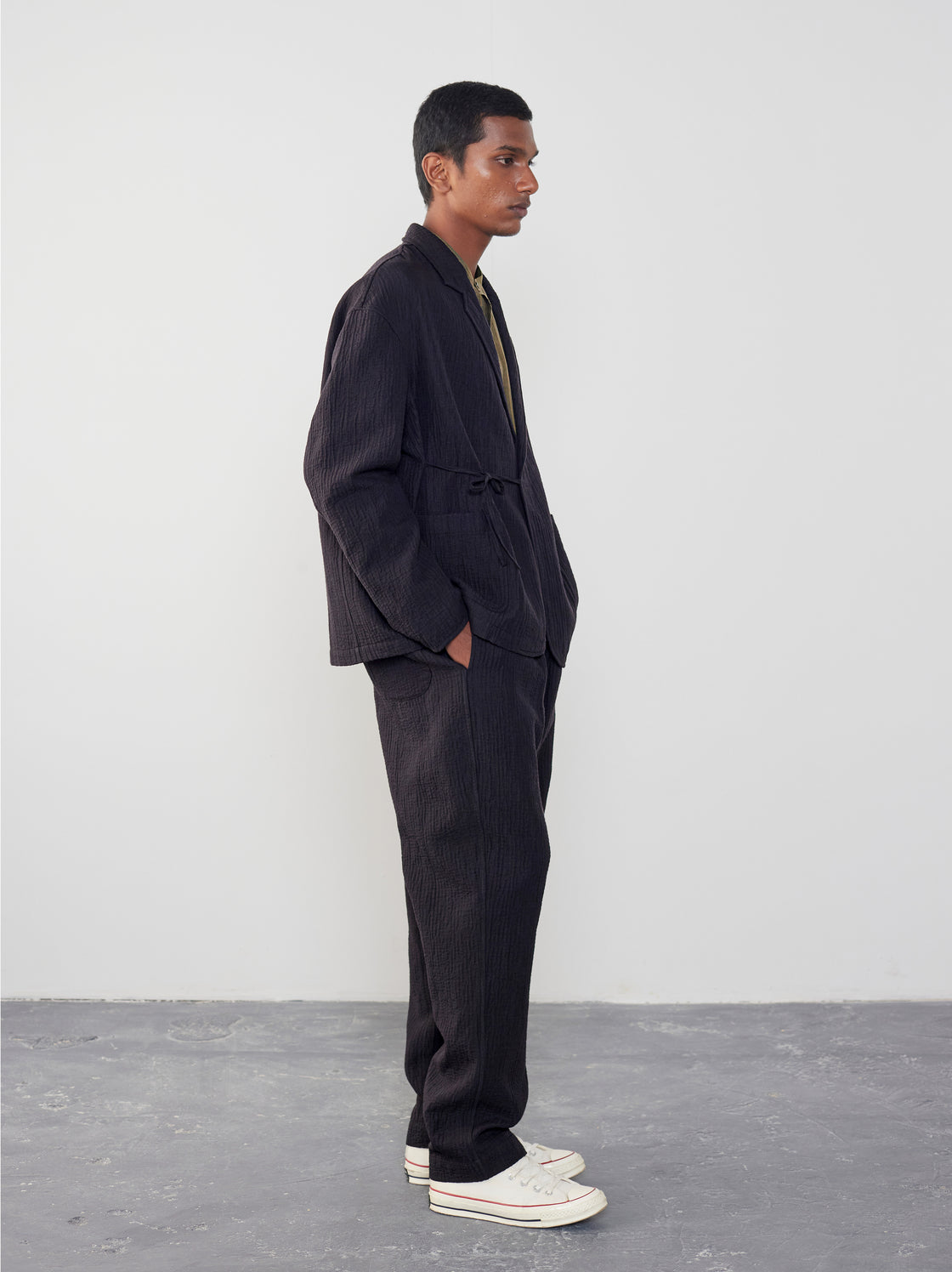 IT.EXC.23.26 OVERDYED PADDED WRAP JACKET