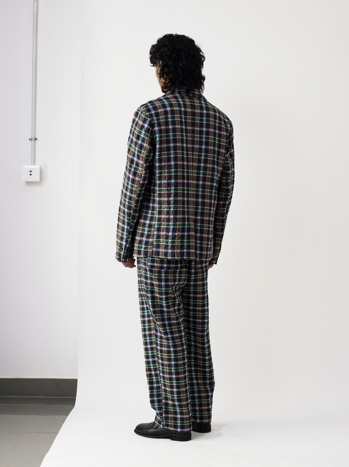 IT.024.14.88 PADDED PLAID JACKET