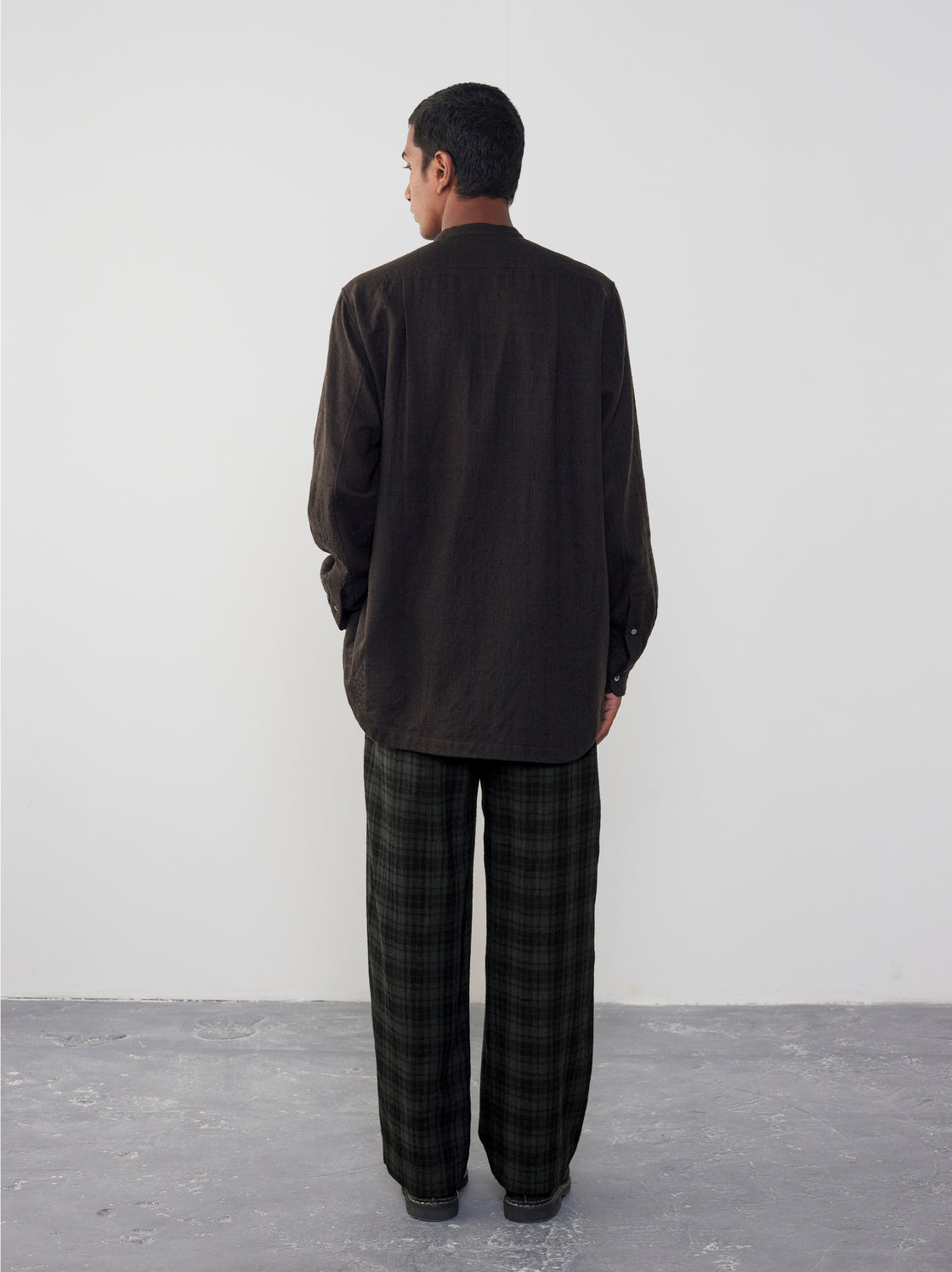 IT.EXC.23.18 BAND COLLAR EASY SHIRT