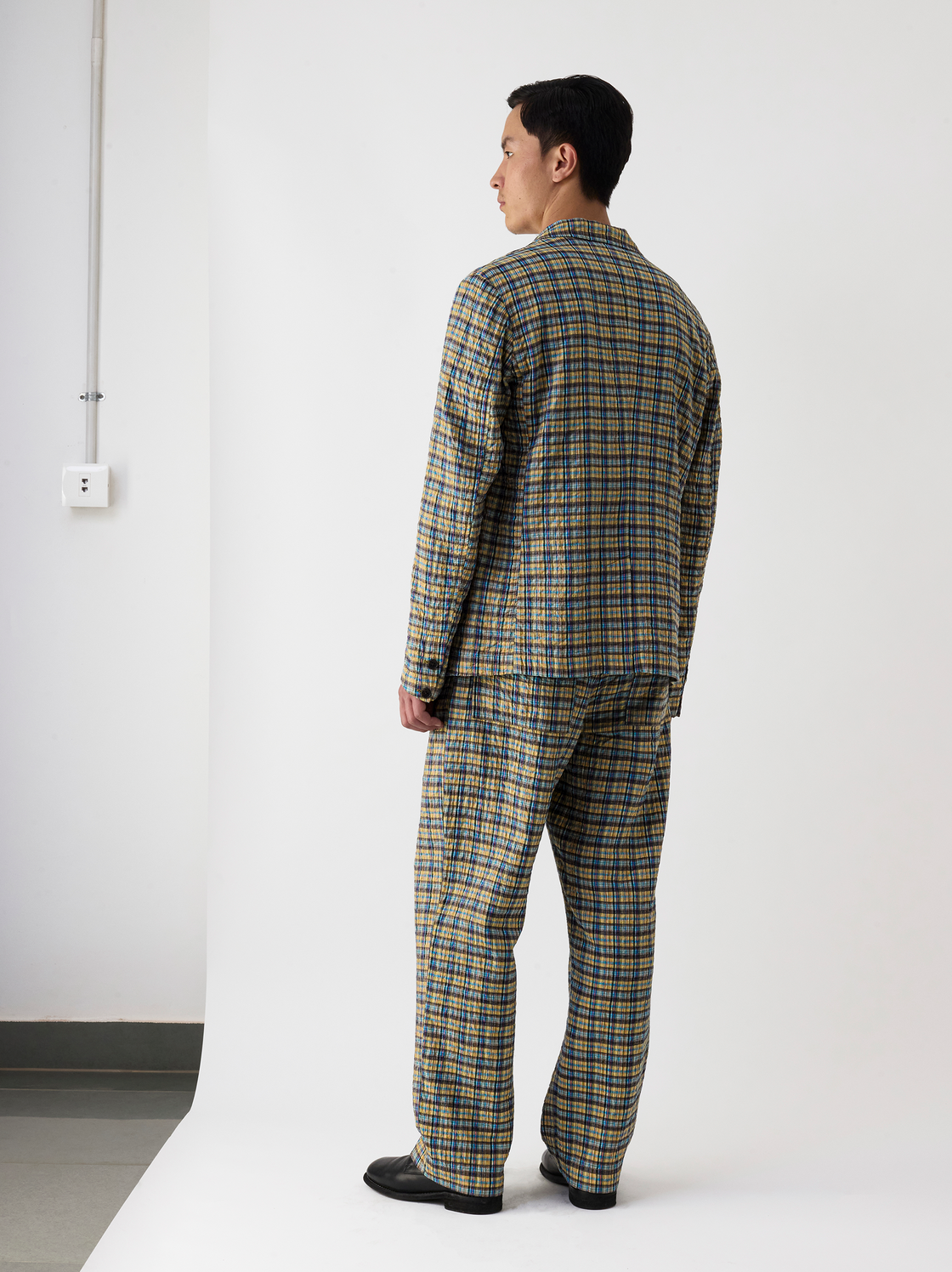 IT.024.14.88 PADDED PLAID JACKET