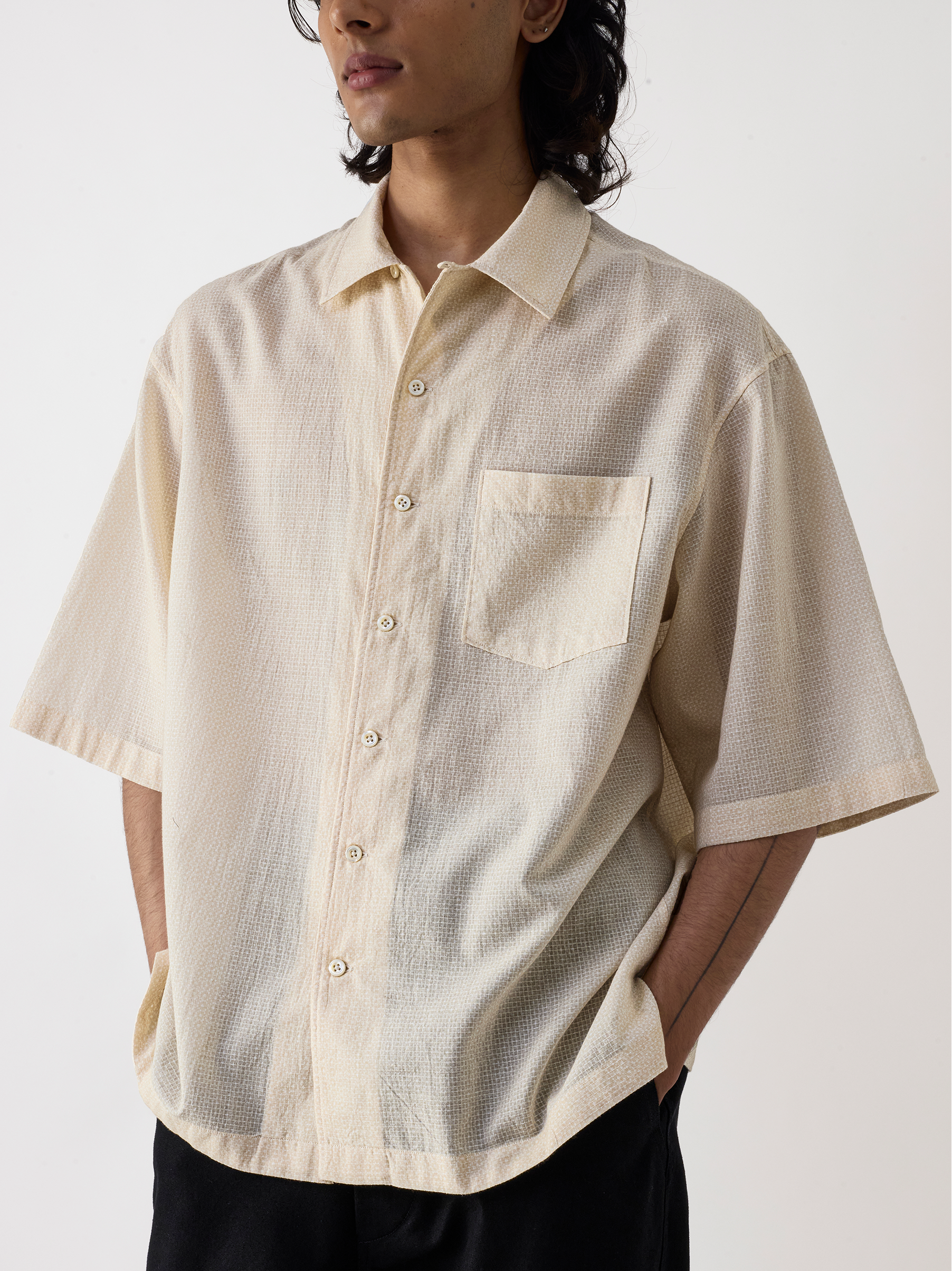 IT.024.14.109 DOT PRINT CAMP SHIRT