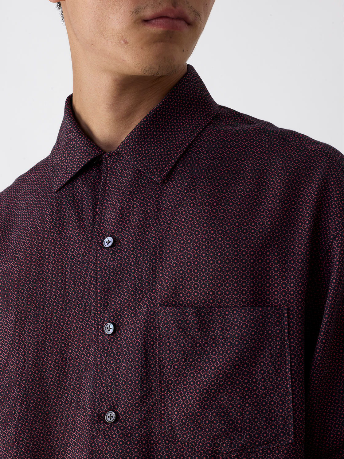 IT.024.14.109 DOT PRINT CAMP SHIRT