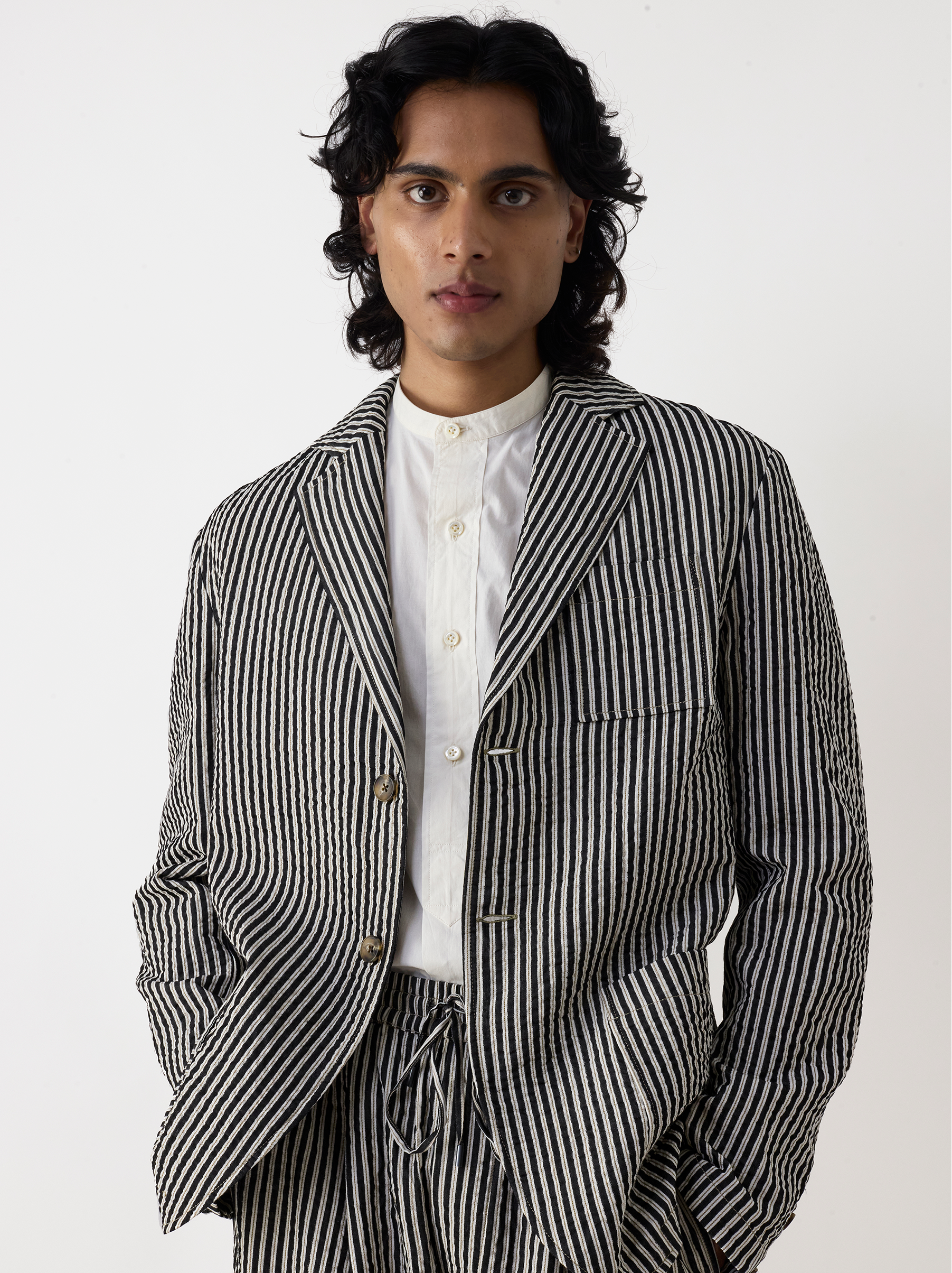 IT.024.14.113 PADDED STRIPE JACKET