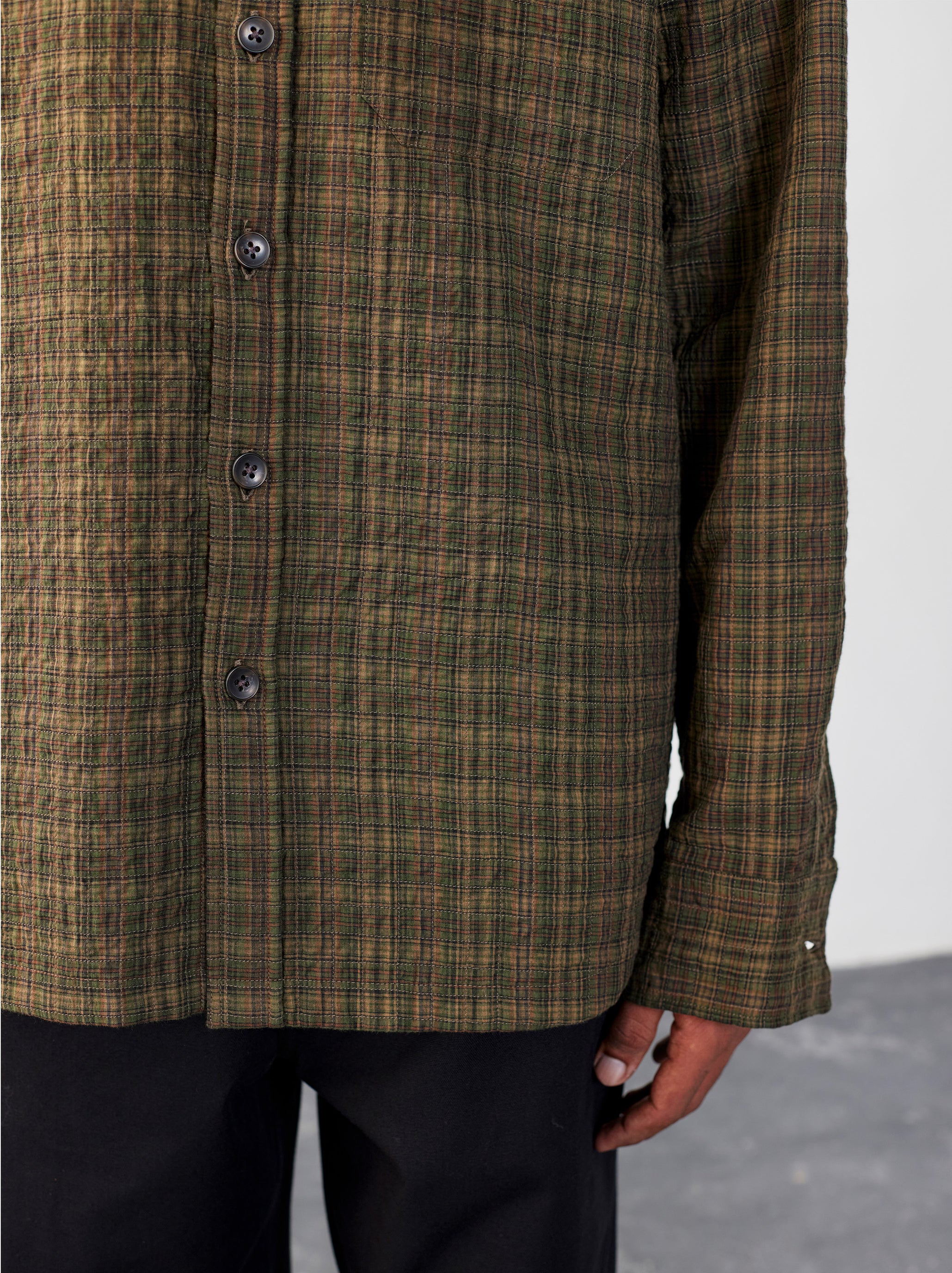 IT.EXC.23.22 OVERDYED PADDED OVERSHIRT