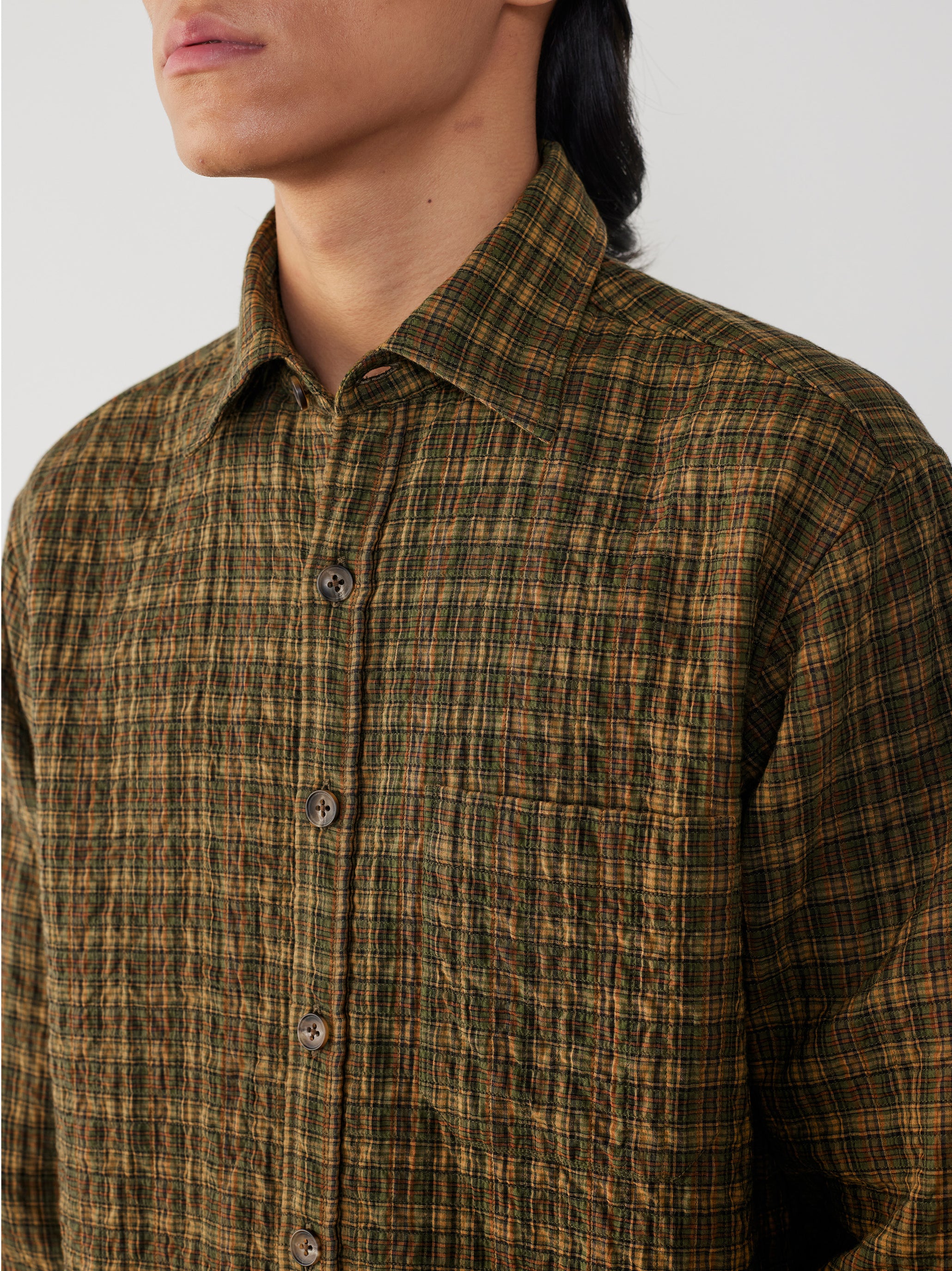 IT.EXC.23.22 OVERDYED PADDED OVERSHIRT