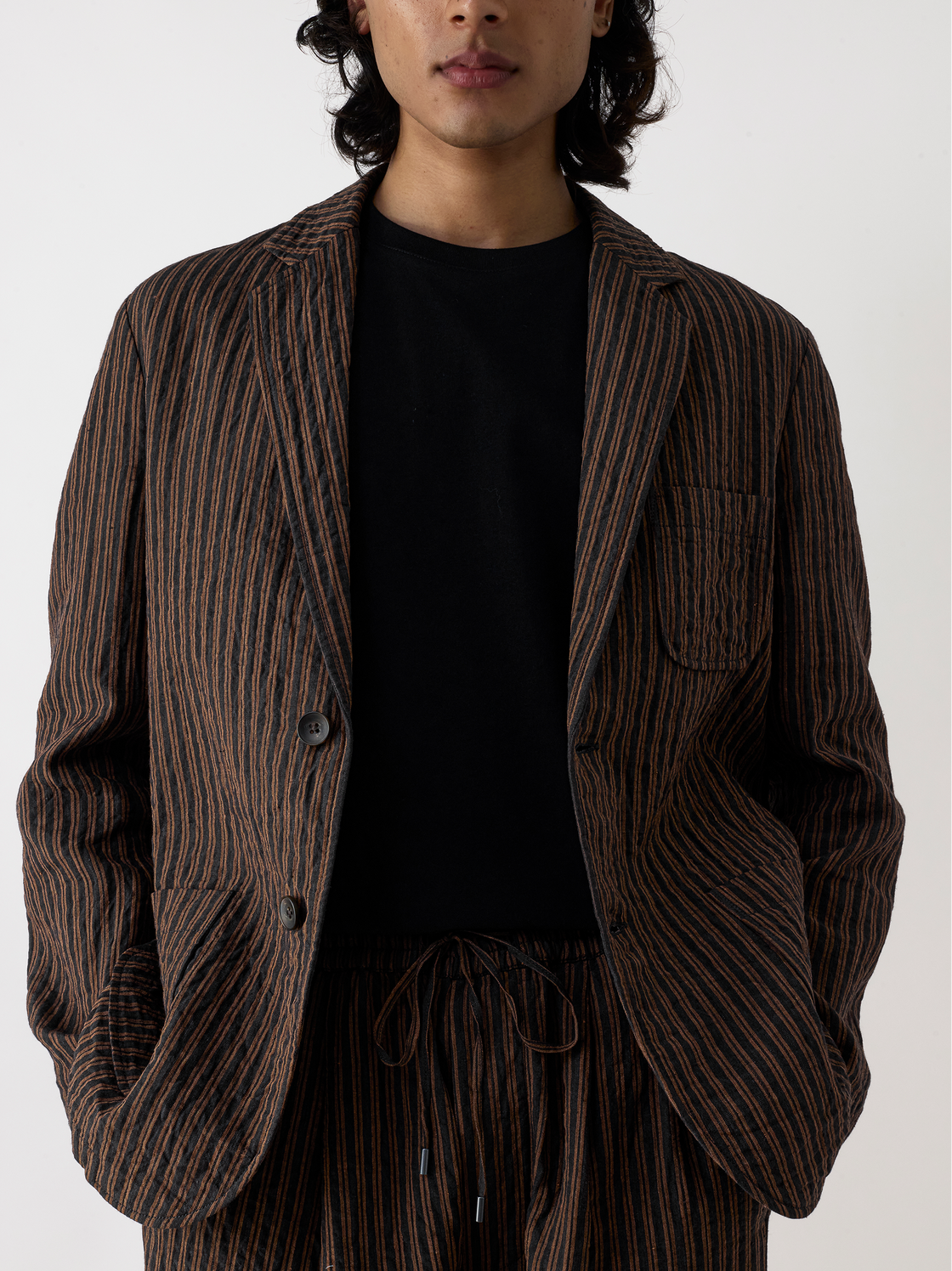 IT.EXC.24.32 STRIPE CLASSIC JACKET