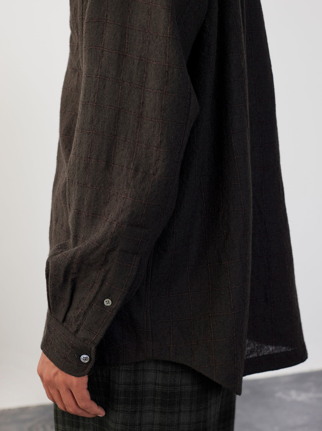 IT.EXC.23.18 BAND COLLAR EASY SHIRT